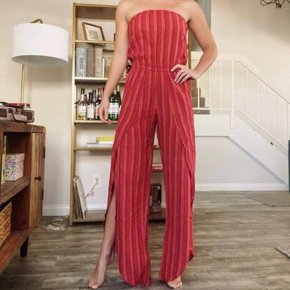 Anthropologie Pants - Anthropologie Drew boho Rust jumpsuit